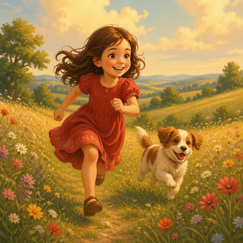 Original storybook sample illustration
